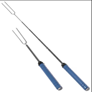 Rolla Roaster Marshmallow and Hot Dog Roasting Forks - Pair | Blue
