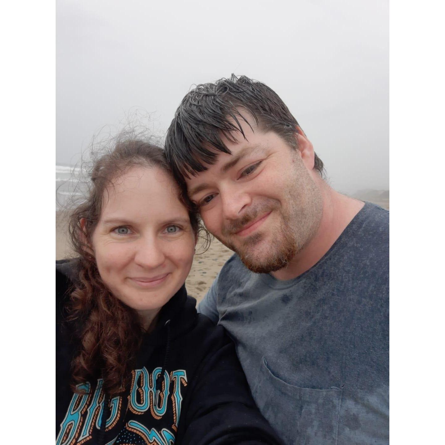 Beach trip last year yes it was raining when isnt it raining there