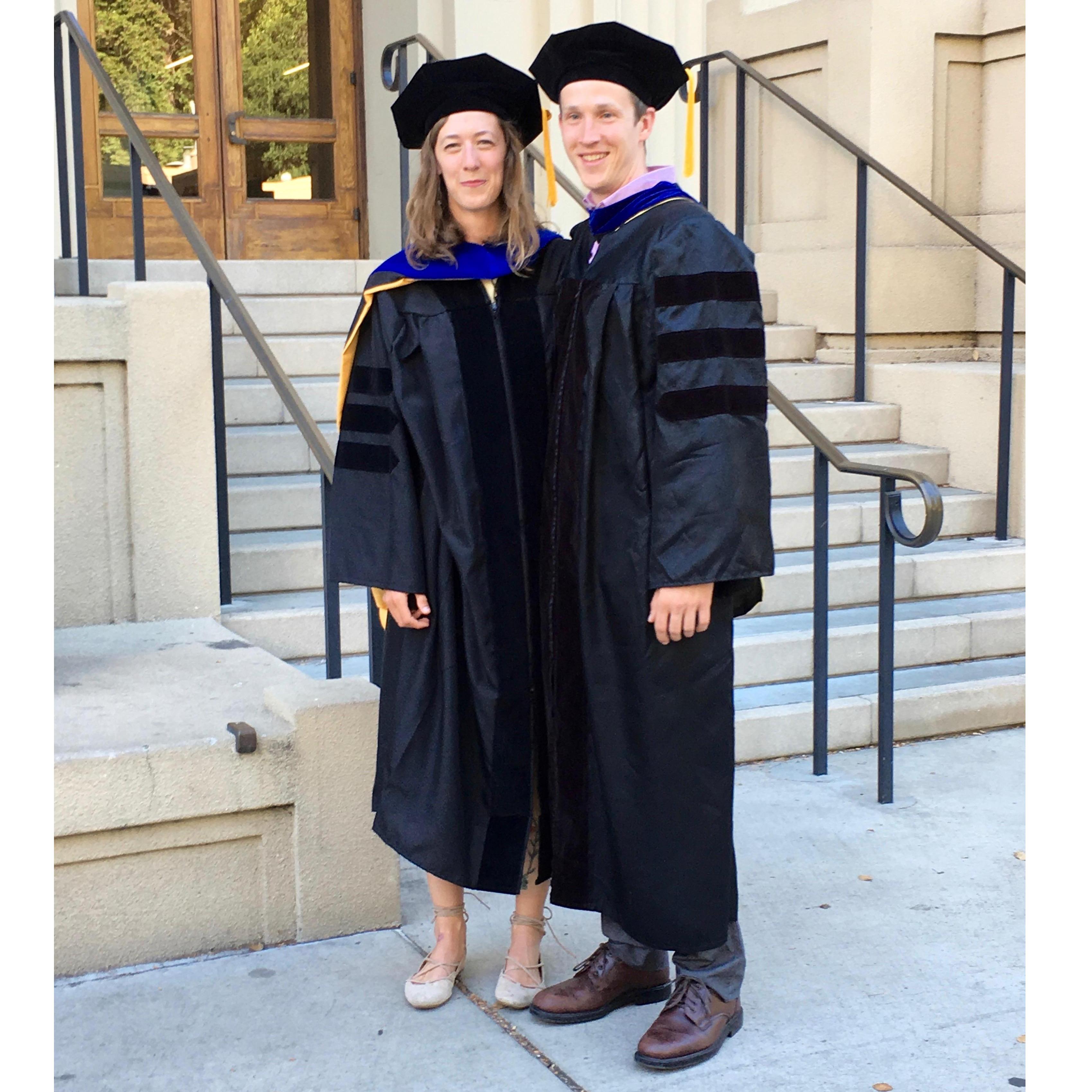 2017, PhD graduation