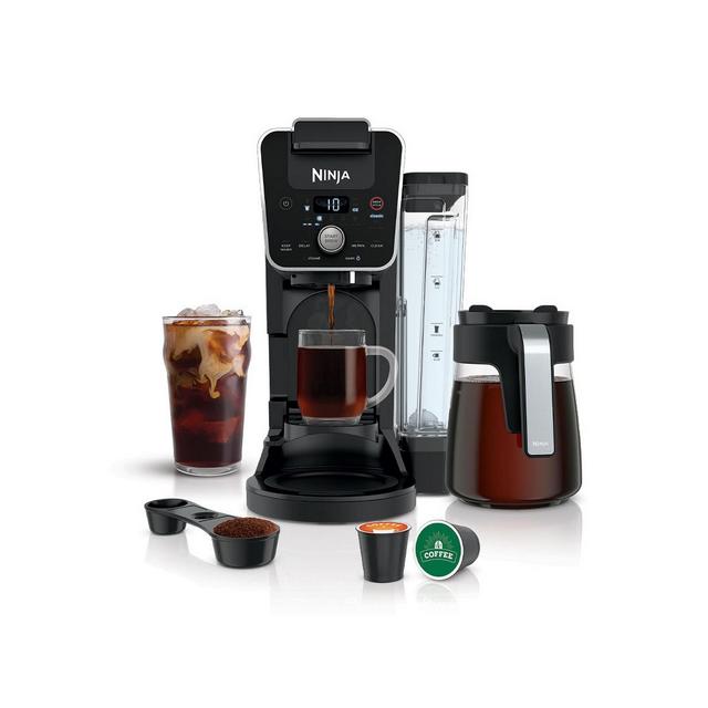 Ninja CFP201 DualBrew Coffee Maker, Single-Serve, K-Cup Coffee Pod, and Drip Coffee Maker