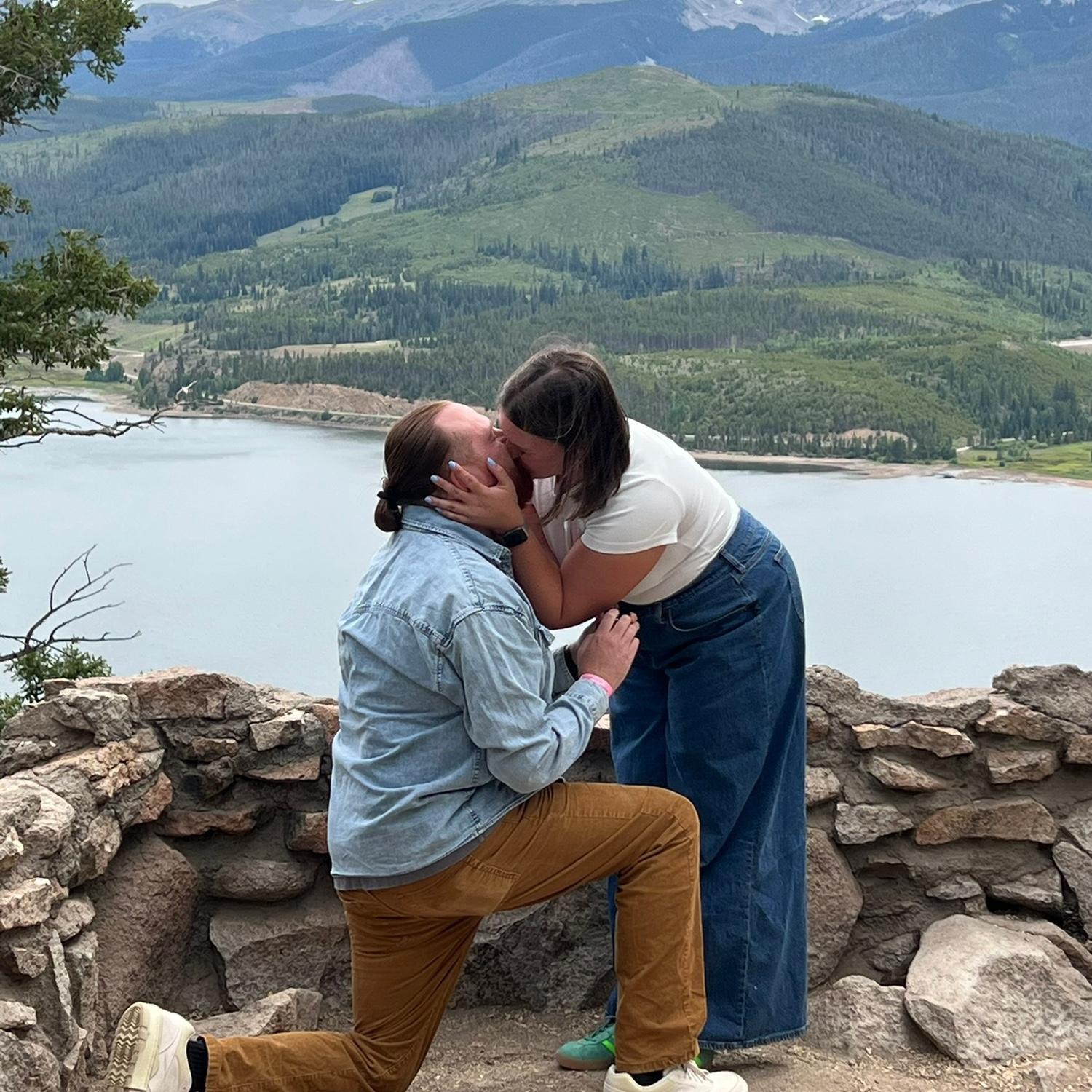 & then we got ENGAGED!