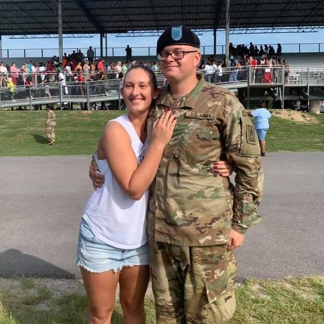 Family day! First time seeing him after 10 weeks.