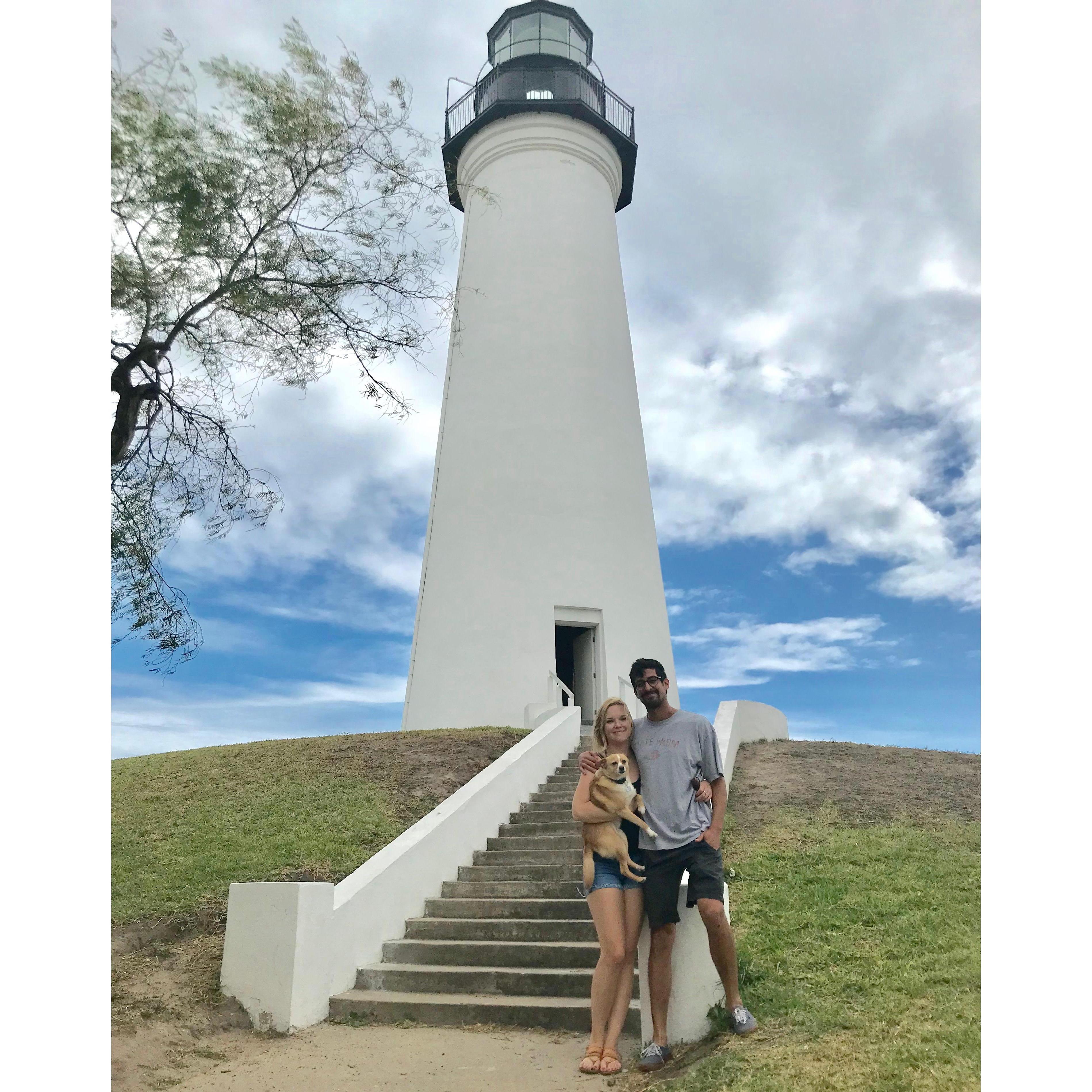 This was the weekend Kaylee first met Daniel's family in Harlingen, TX. The beach trip is essential.