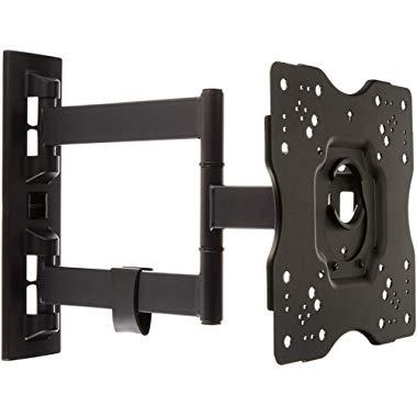 AmazonBasics Heavy-Duty, Full Motion Articulating TV Wall Mount for 22-inch to 55-inch LED, LCD, Flat Screen TVs