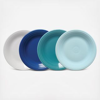 Classic Rim Assorted Dinner Plate, Set of 4