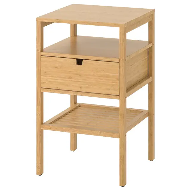 NORDKISANightstand, bamboo15 3/4x15 3/4 "
