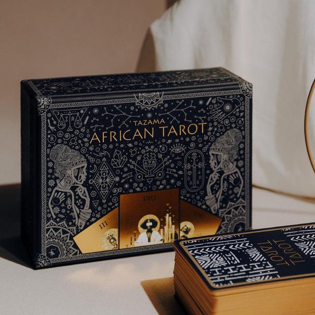 African American Tarot Deck. Modern Black tarot Cards for Beginners and Experts: 78 Card Deck with Guidebook