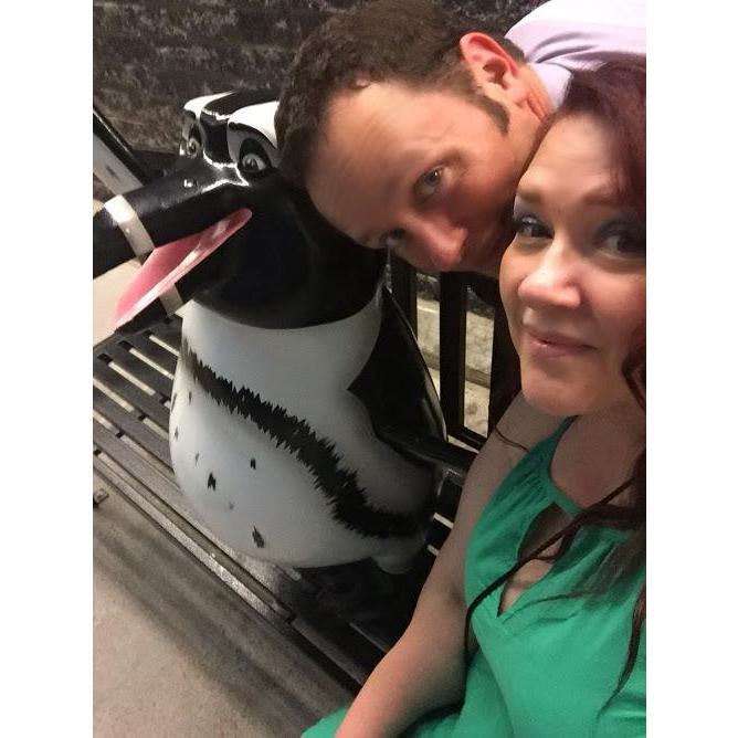 Chuck took Heather to the adult Prom at the Georgia Aquarium