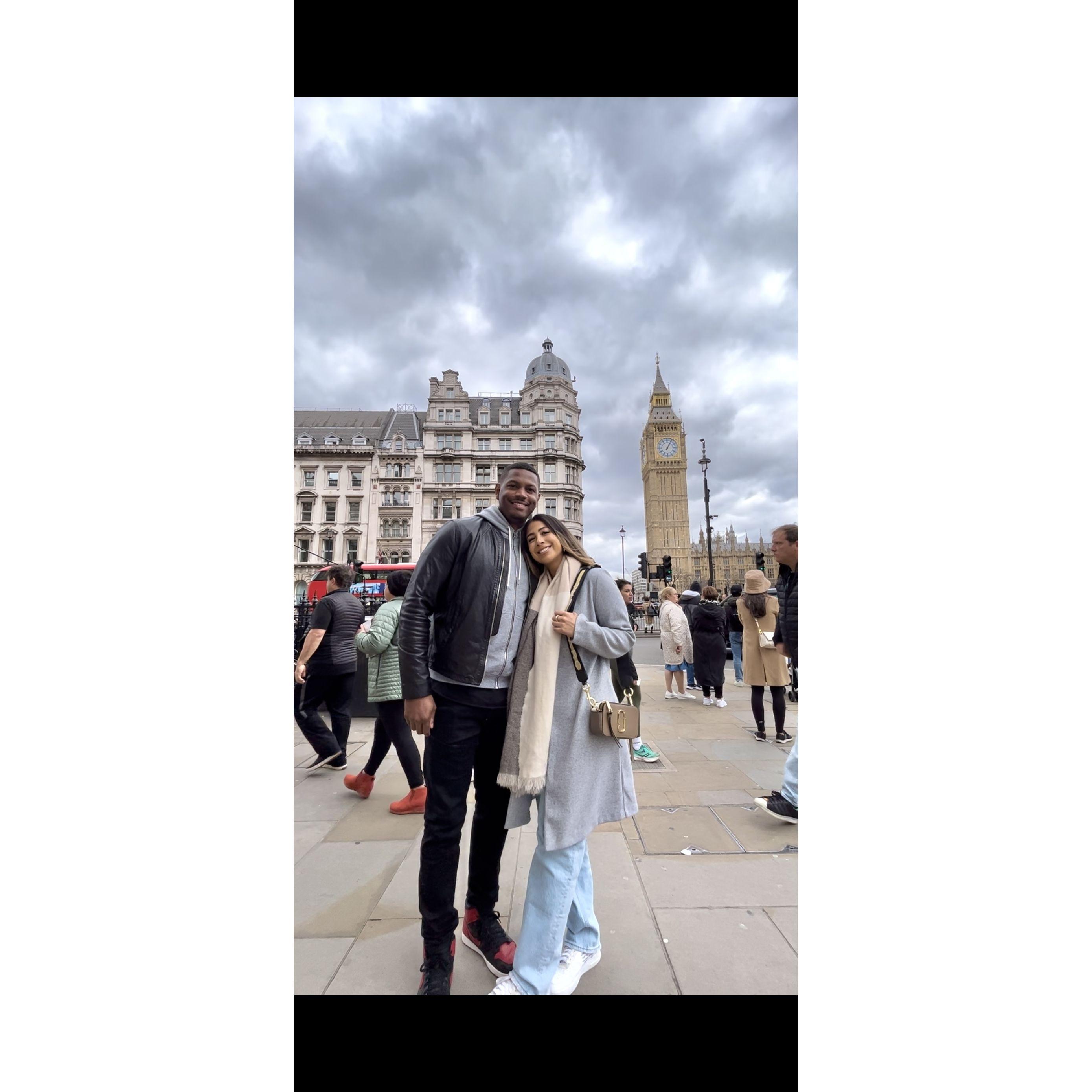 Our first Baecation in London and Paris!