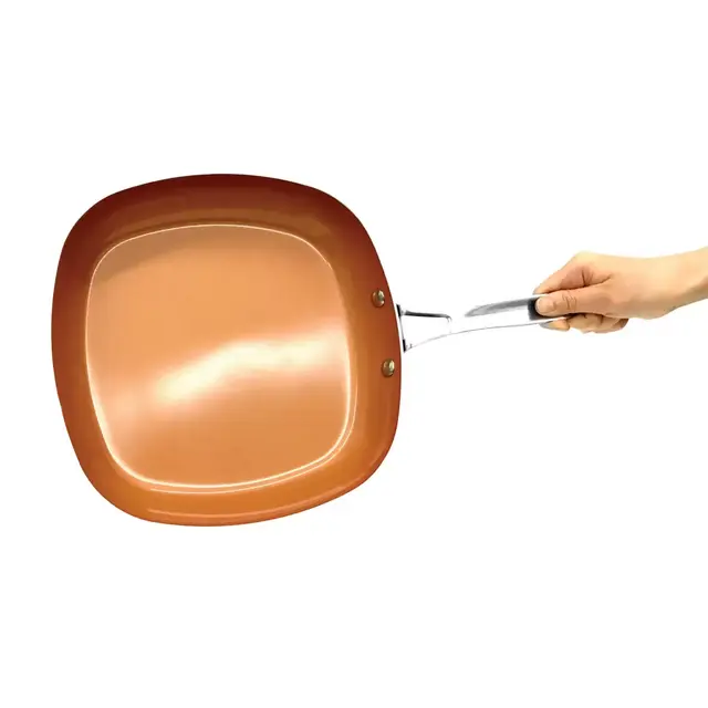 Gotham™ Steel Nonstick 11-Inch Aluminum Square Fry Pan