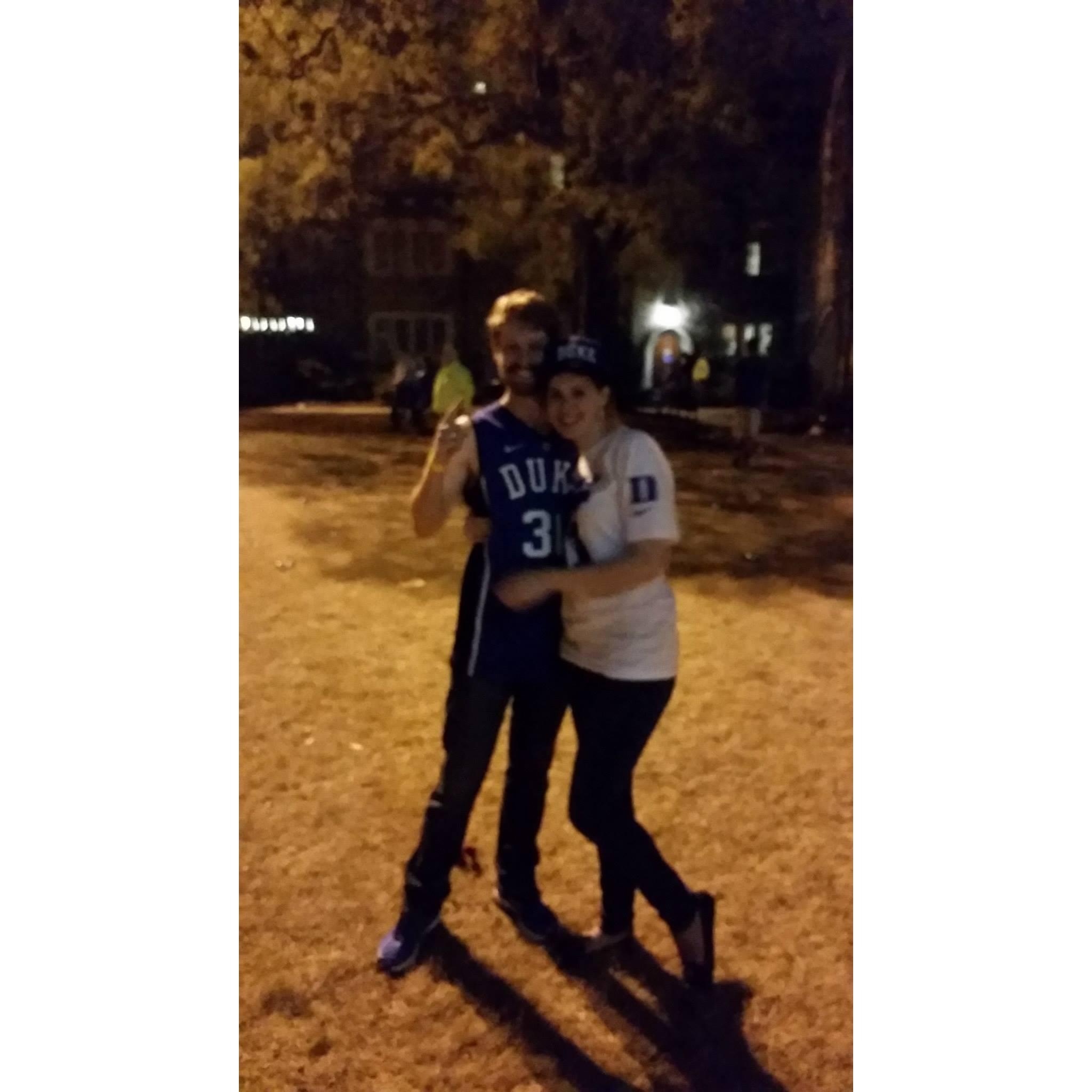 Post-national championship victory bliss!
2015