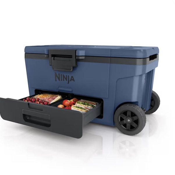 Ninja FrostVault™ 65qt Cooler with Wheels in Lakeshore Blue
