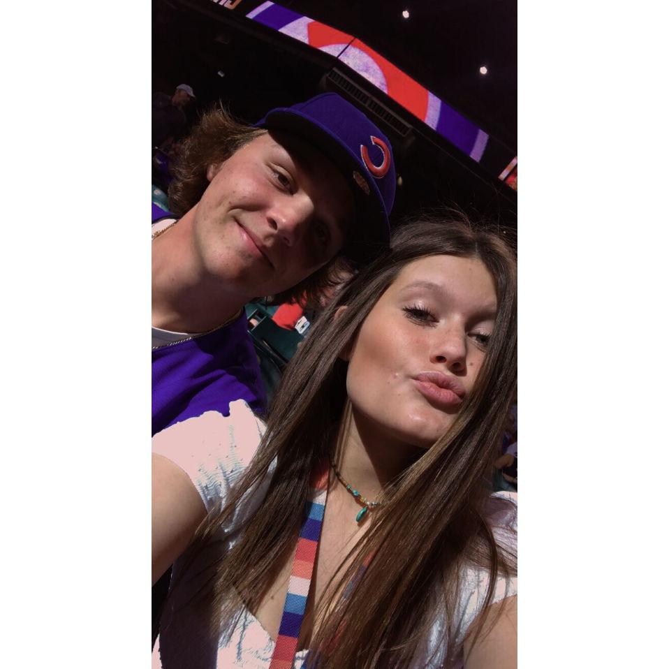 Our first date!