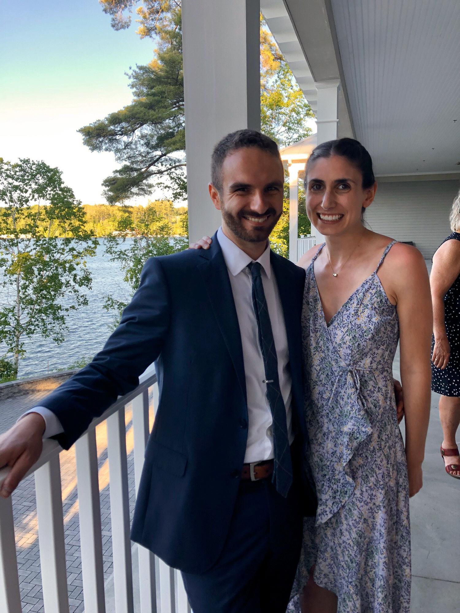 A well-dressed pair crash yet another wedding