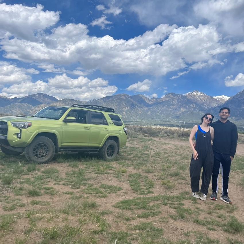 During a birthday adventure down south to Crestone.