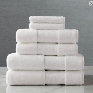 Frontgate Resort Collection Bath Towels - 6 Piece Set in White