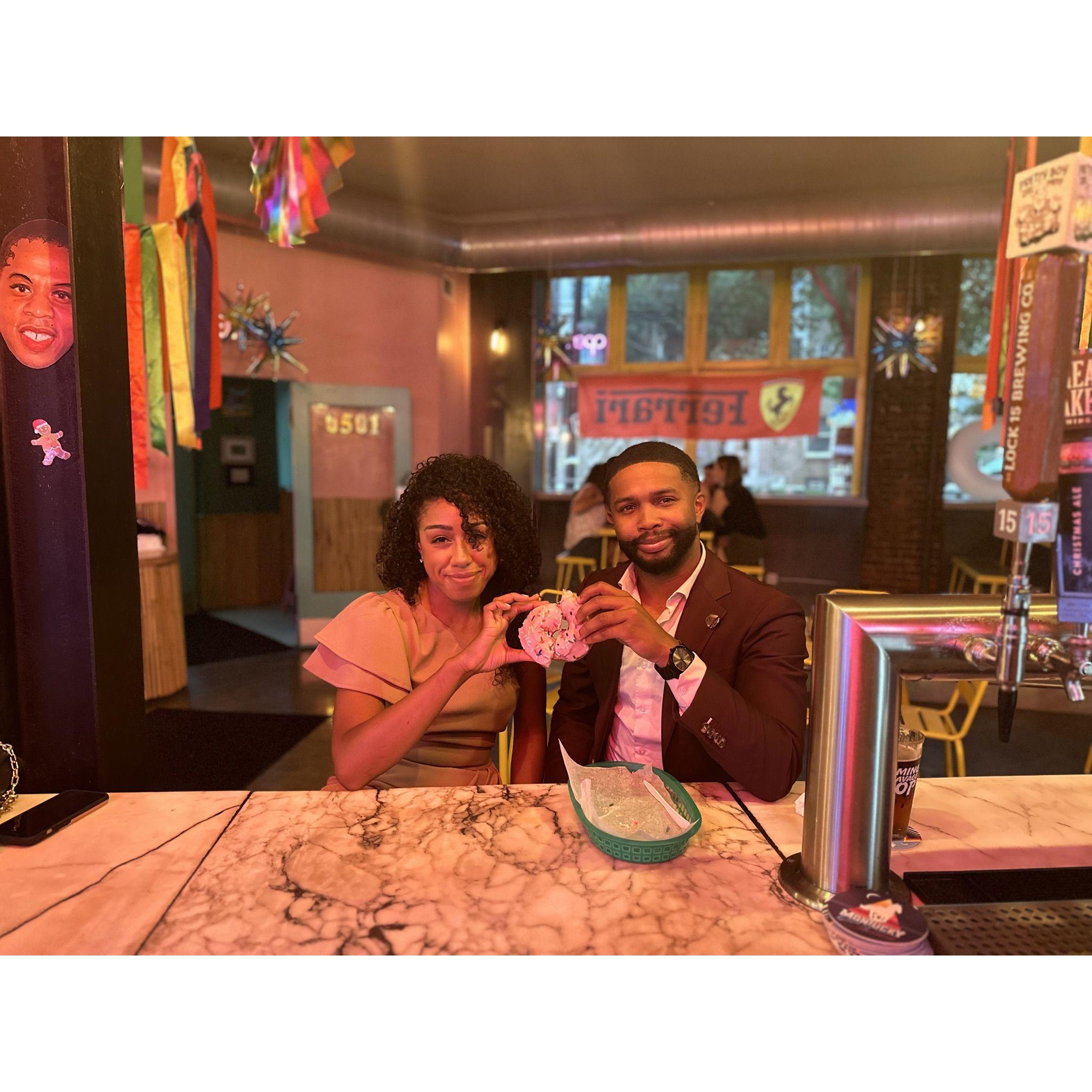 Captured by Josh at Brewnuts!