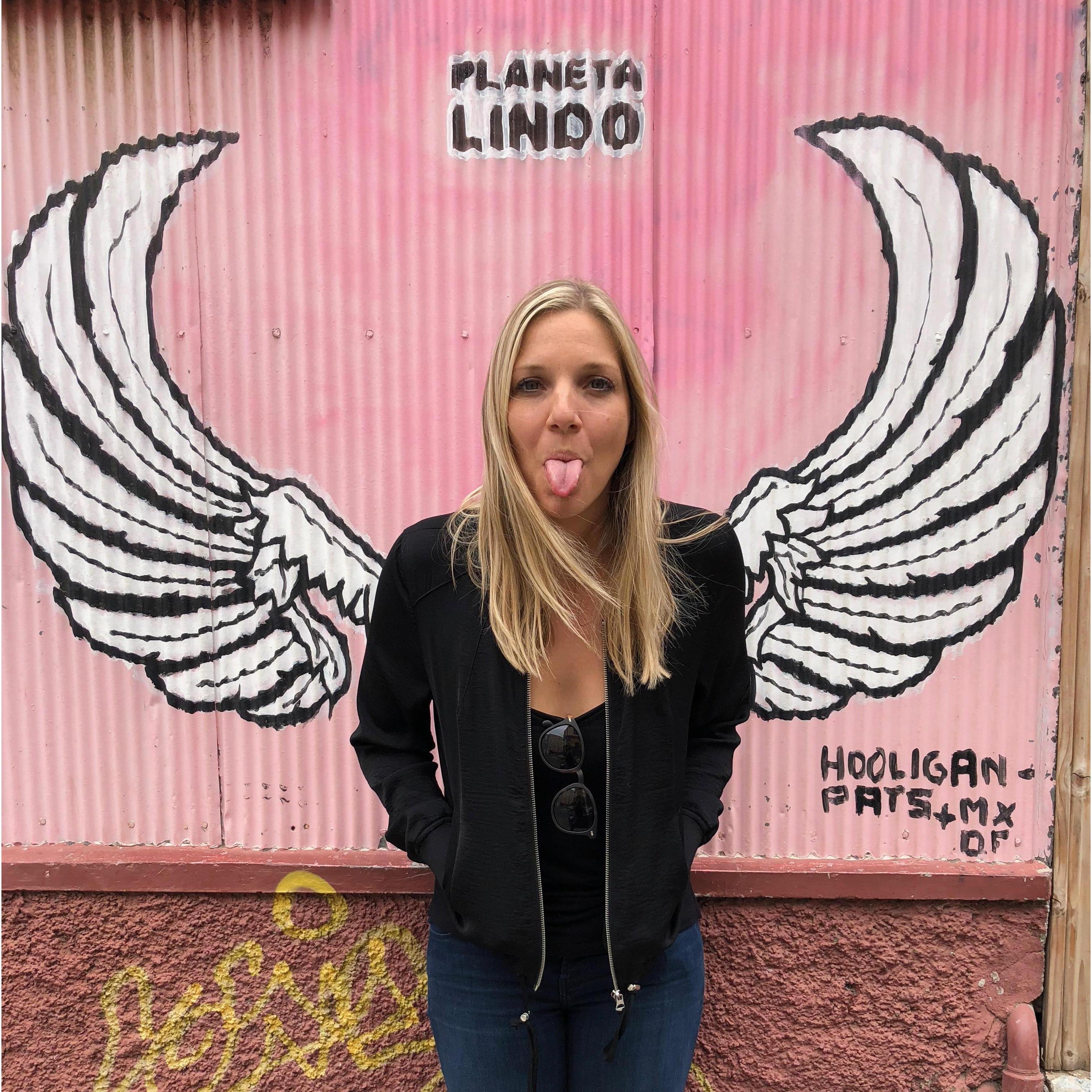 Street art from Valapariso Chile, I'm no expert, but that's no angel
