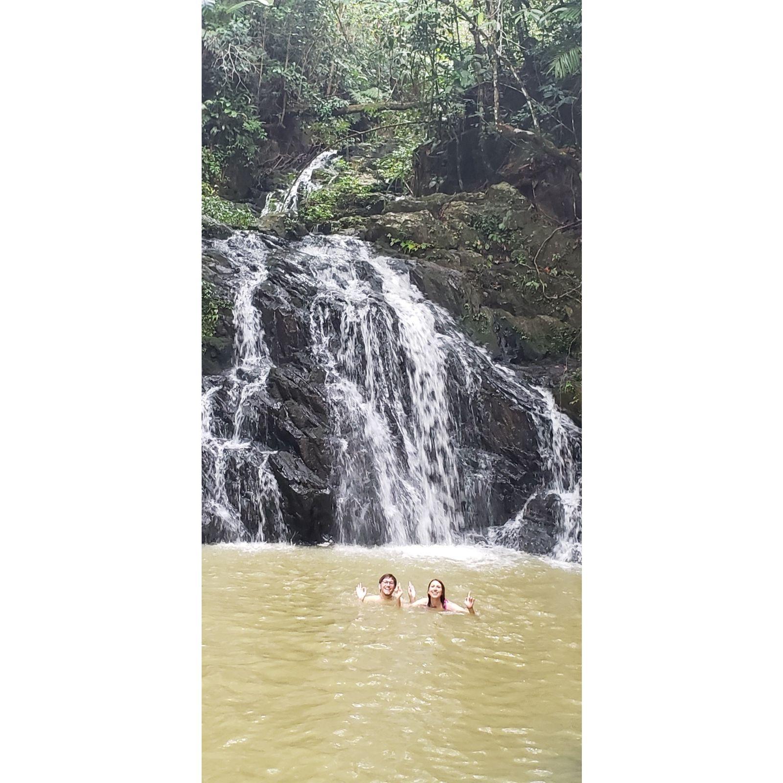 Swimming hole in the jungle