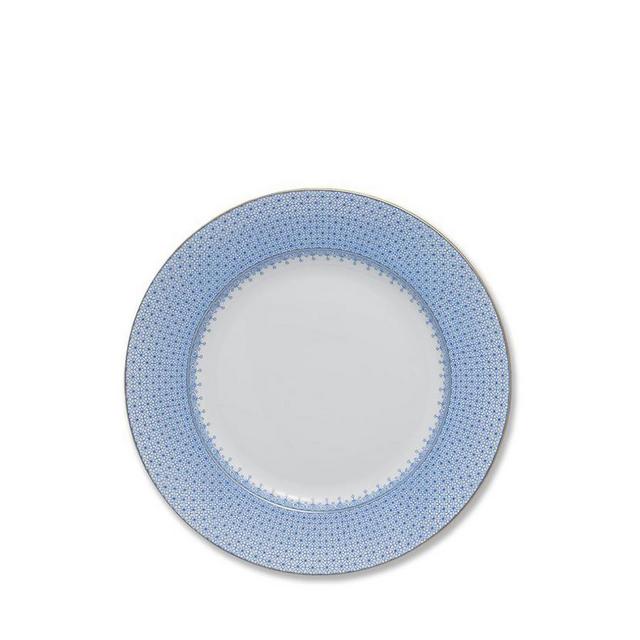Blue Print Cornflower Lace Dessert Plate
