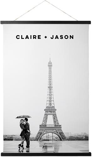 Photo Gallery Portrait Hanging Canvas Print