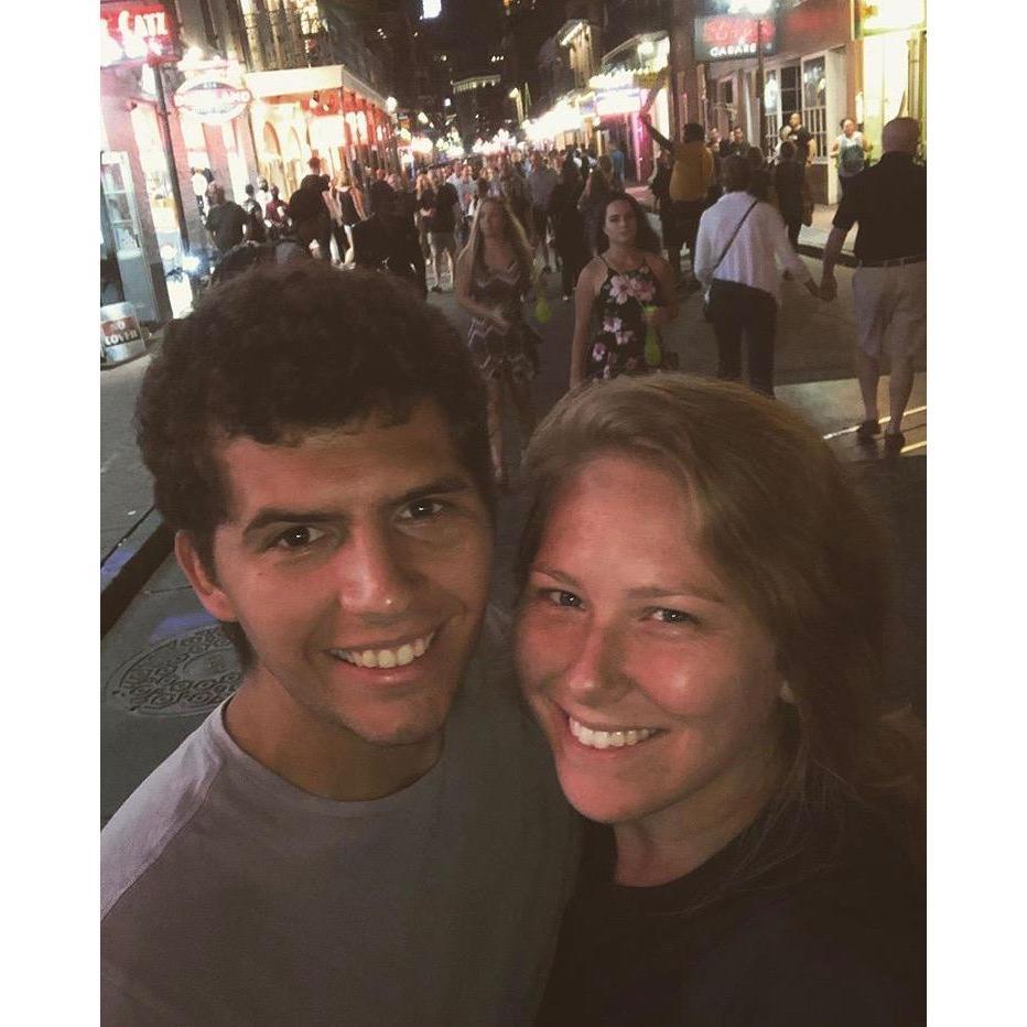 Bourbon Street, New Orleans. 2019