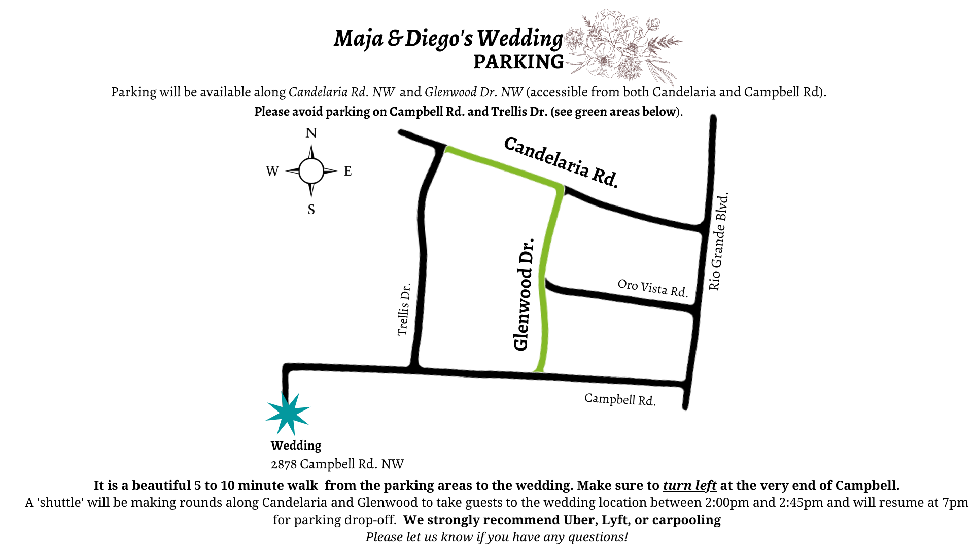 The Wedding Website of Maja Whitaker and Diego Murray