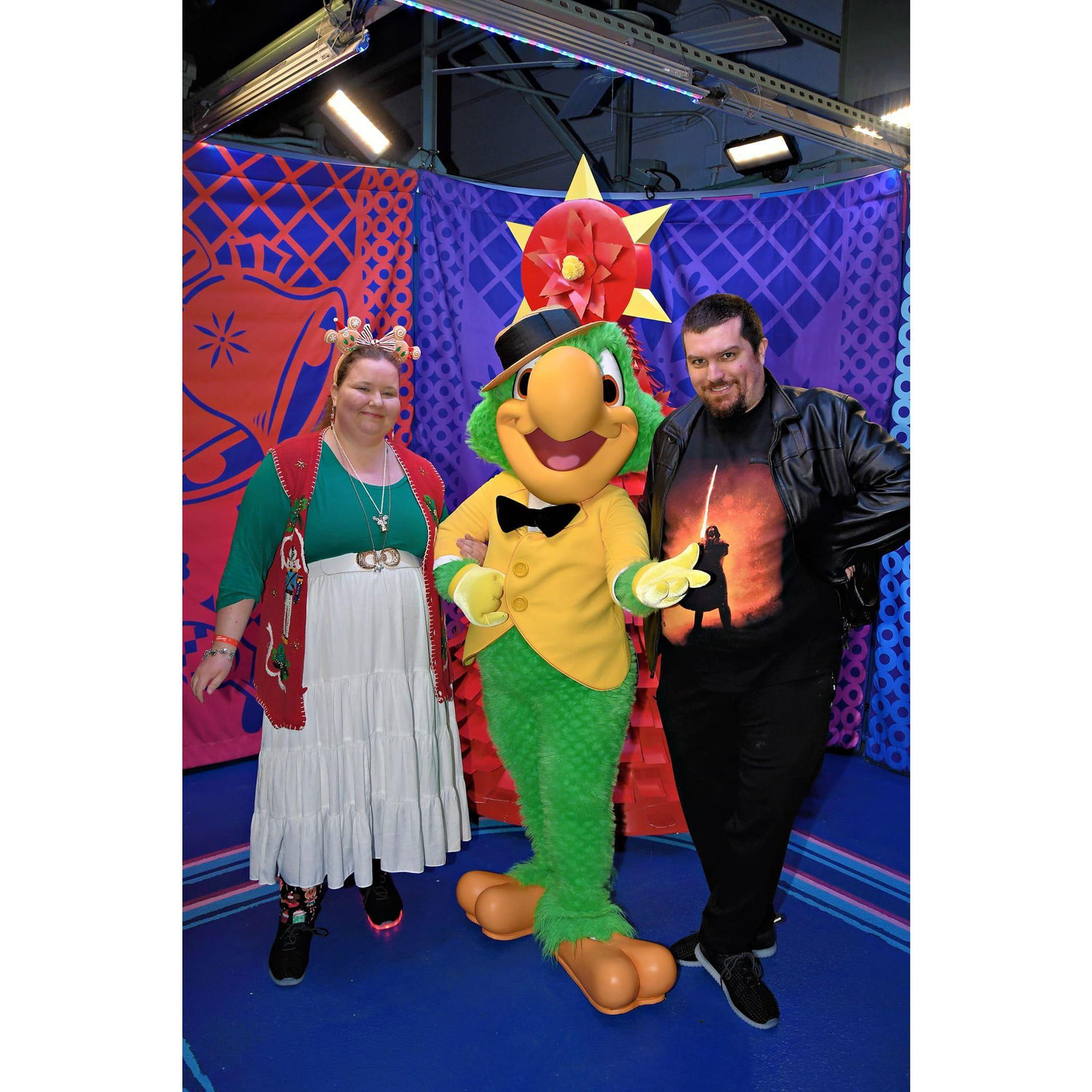 Got to meet our favorite parrot.