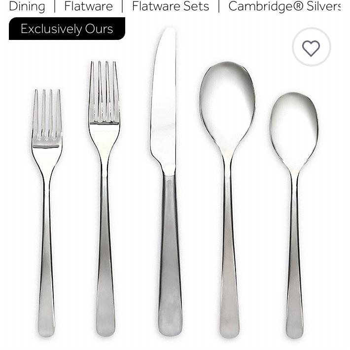 Cambridge® Silversmiths Julie Satin 45-Piece Flatware Set