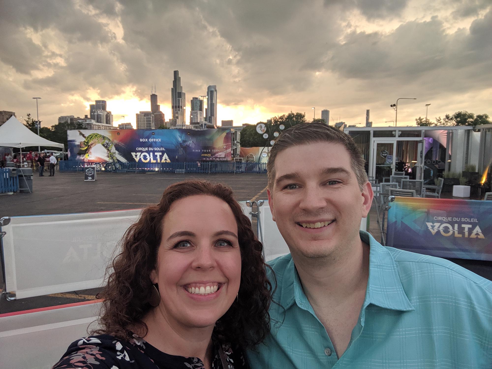 Birthday Cirque! During a thunderstorm! It was very exciting.