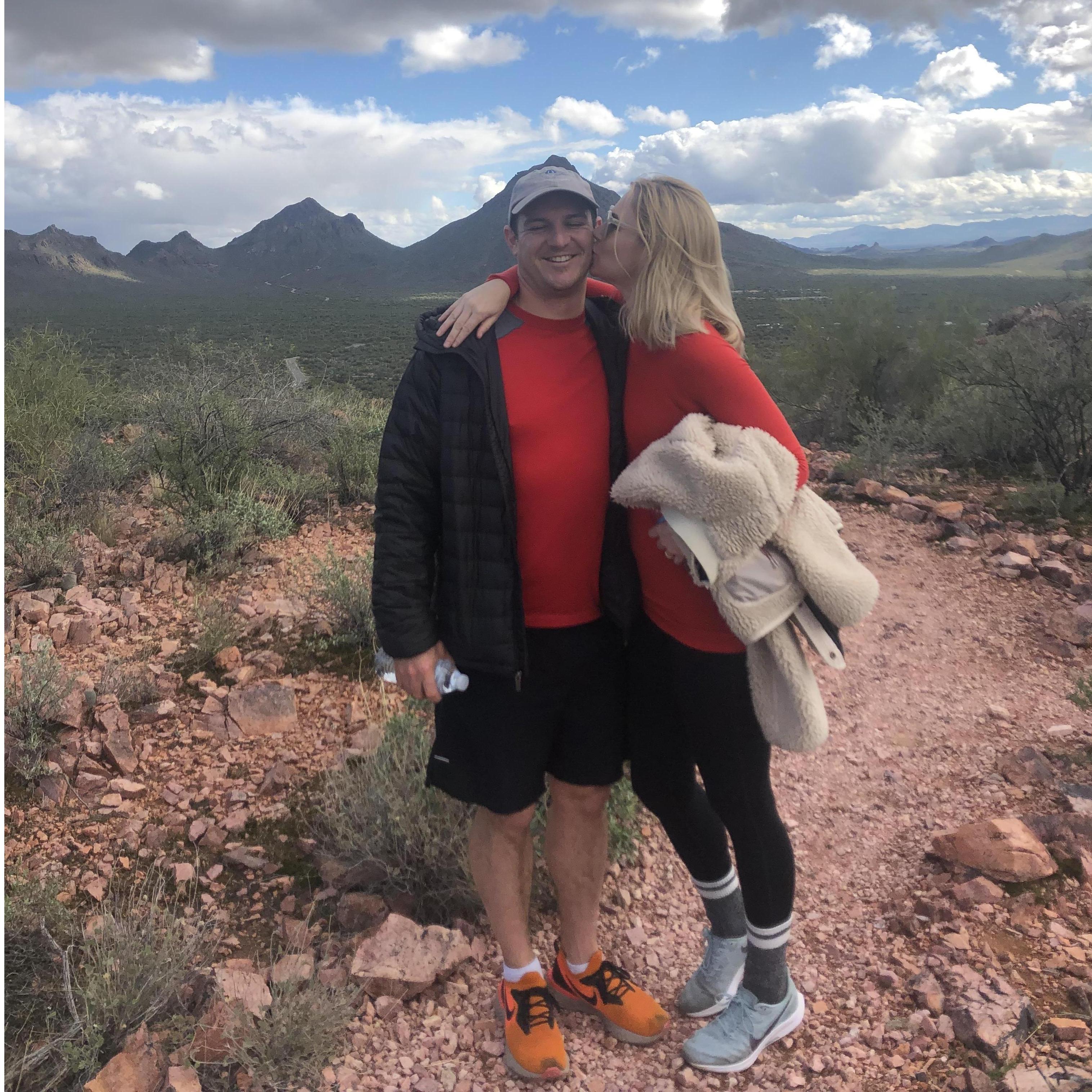 Hiking in Tucson over Xmas!