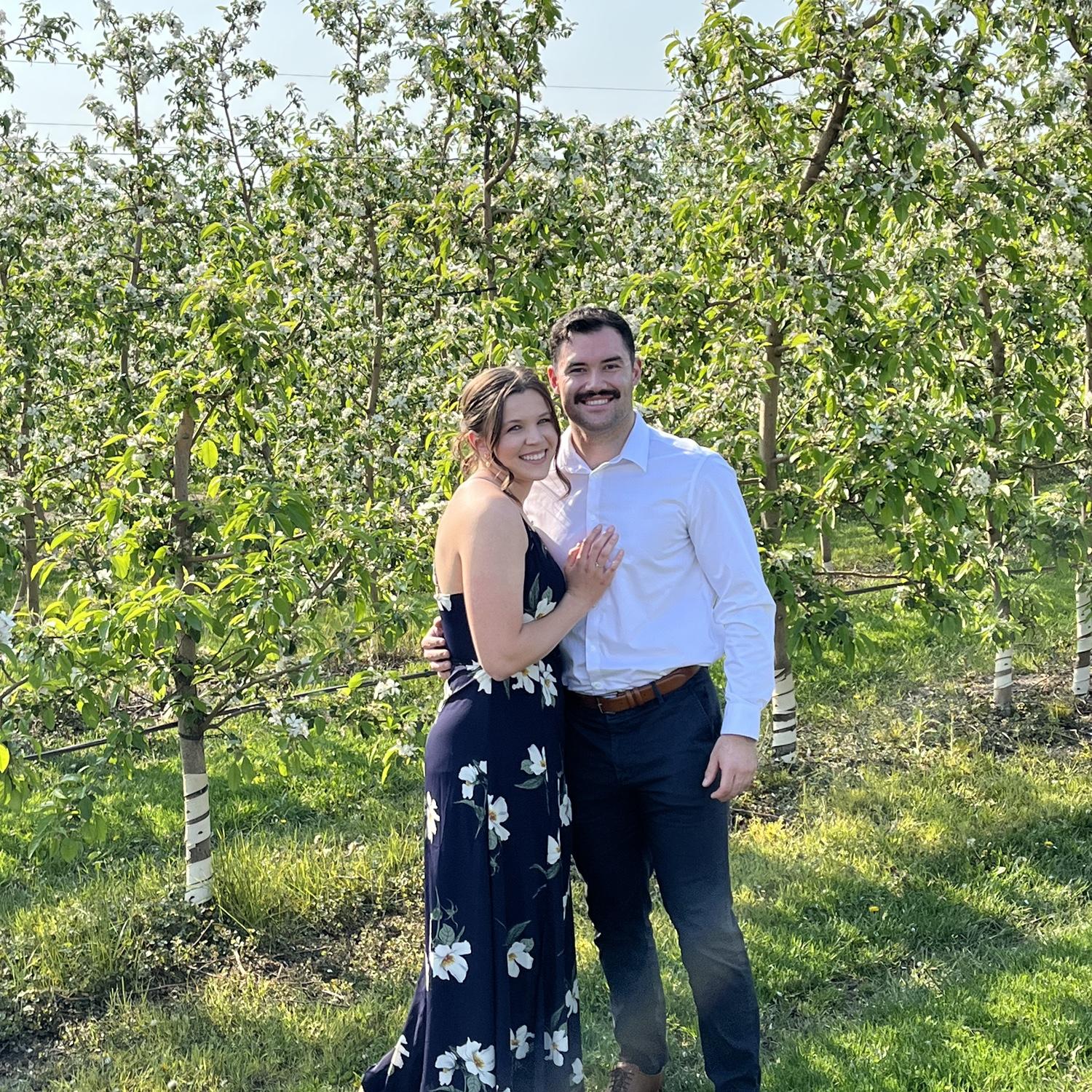 Celebrating Mike and Erin!