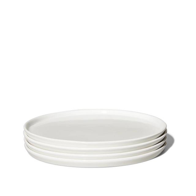 Felt + Fat, 10" Everyday Plate in Milk, Set of 4