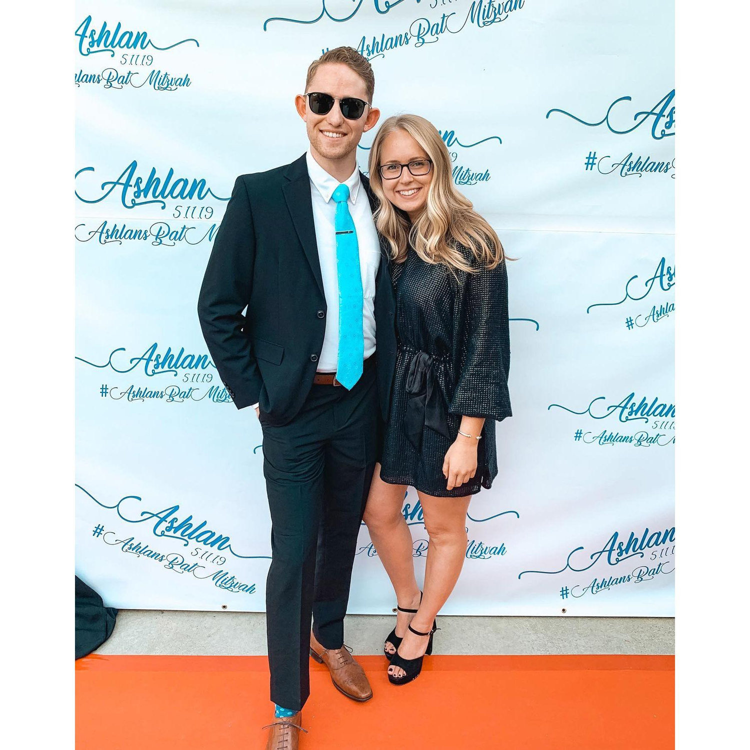 Ashlan's (Cole's younger sister) Bat Mitzvah in 2019