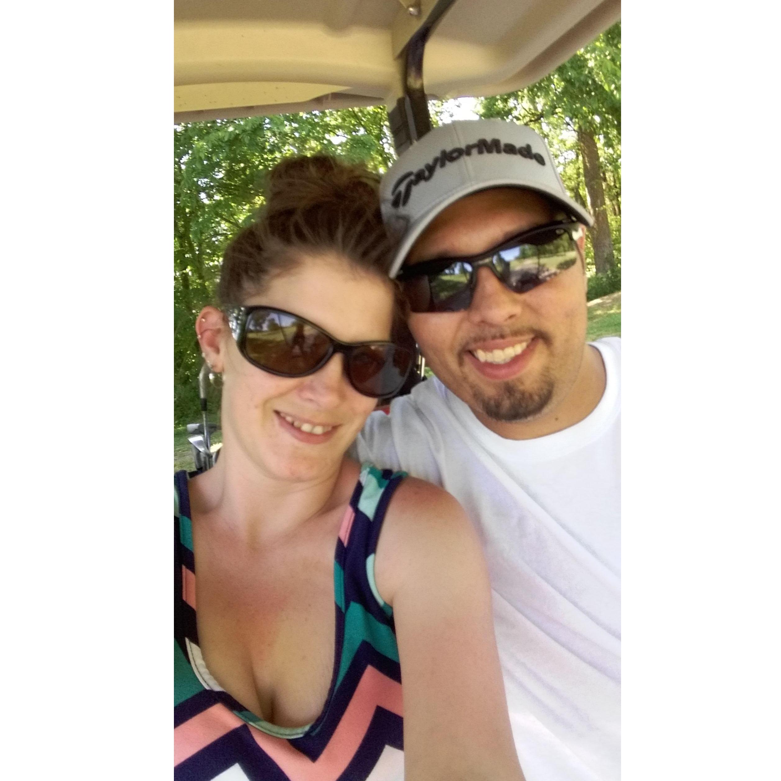 First Golfing Trip Together