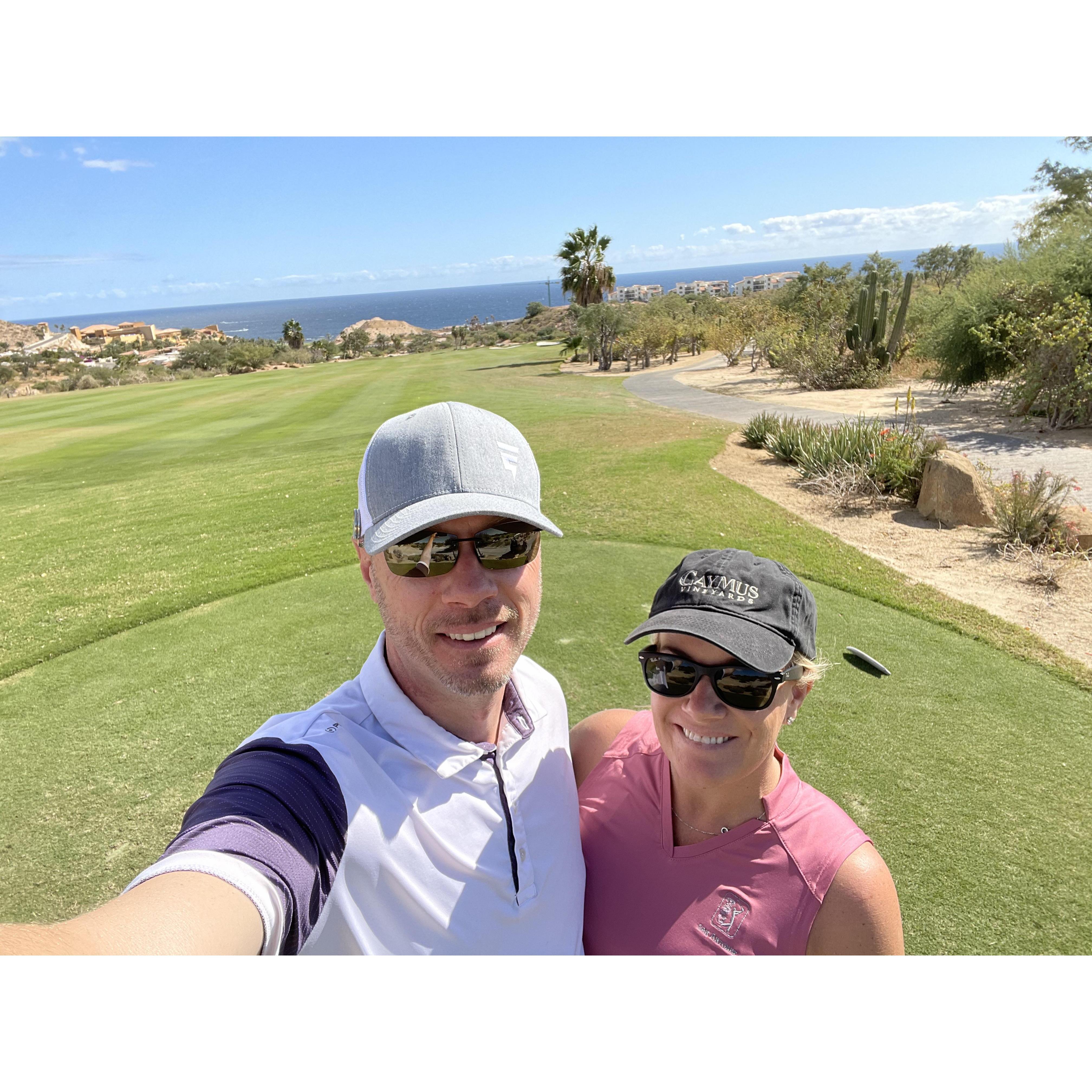 Golfing at Cabo Del Sol