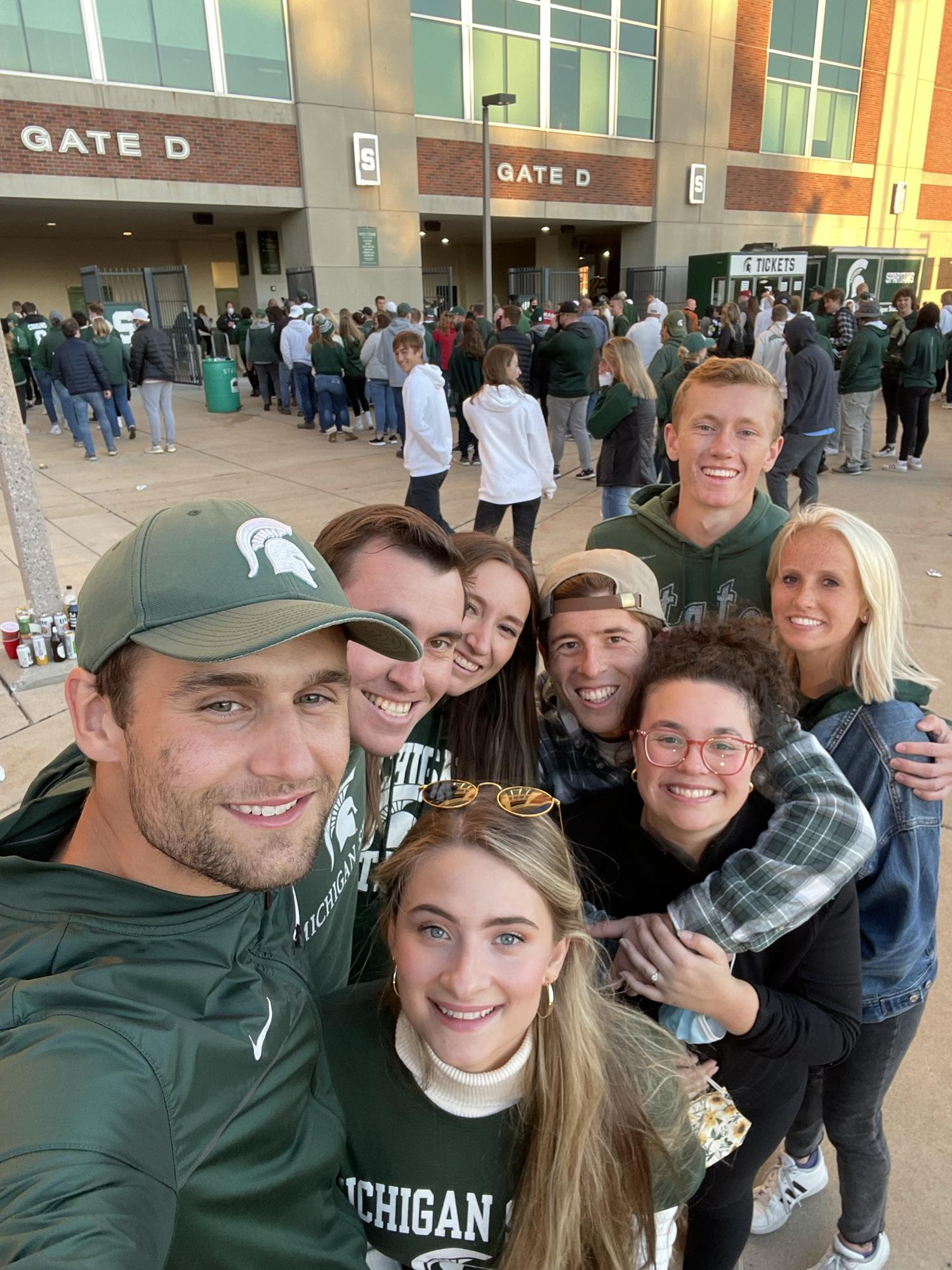 MSU Football Games as an alumni!