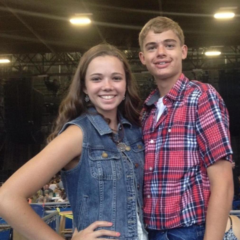 First country concert together was in 2014. We saw Tim Mcgraw and Kip Moore. Kip Moore would happen to be the singer of our first dance song!