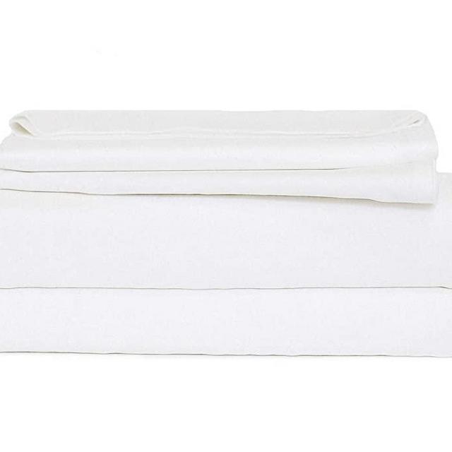 Cozy Earth Premium 100% Bamboo Sheets – Cooling Sheets, Moisture Wicking, Softer Than Cotton, Deep Pockets, 4 Piece Bed Sheet Set (Queen, White)
