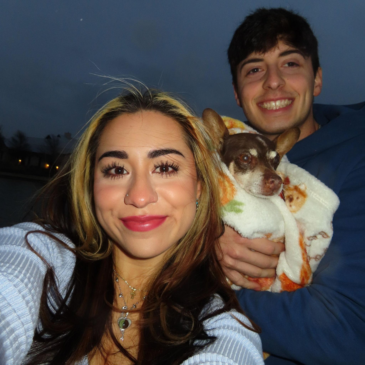 Crystal’s childhood dog loved Frankie
