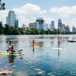 Paddleboard or Kayak Ladybird Johnson Lake