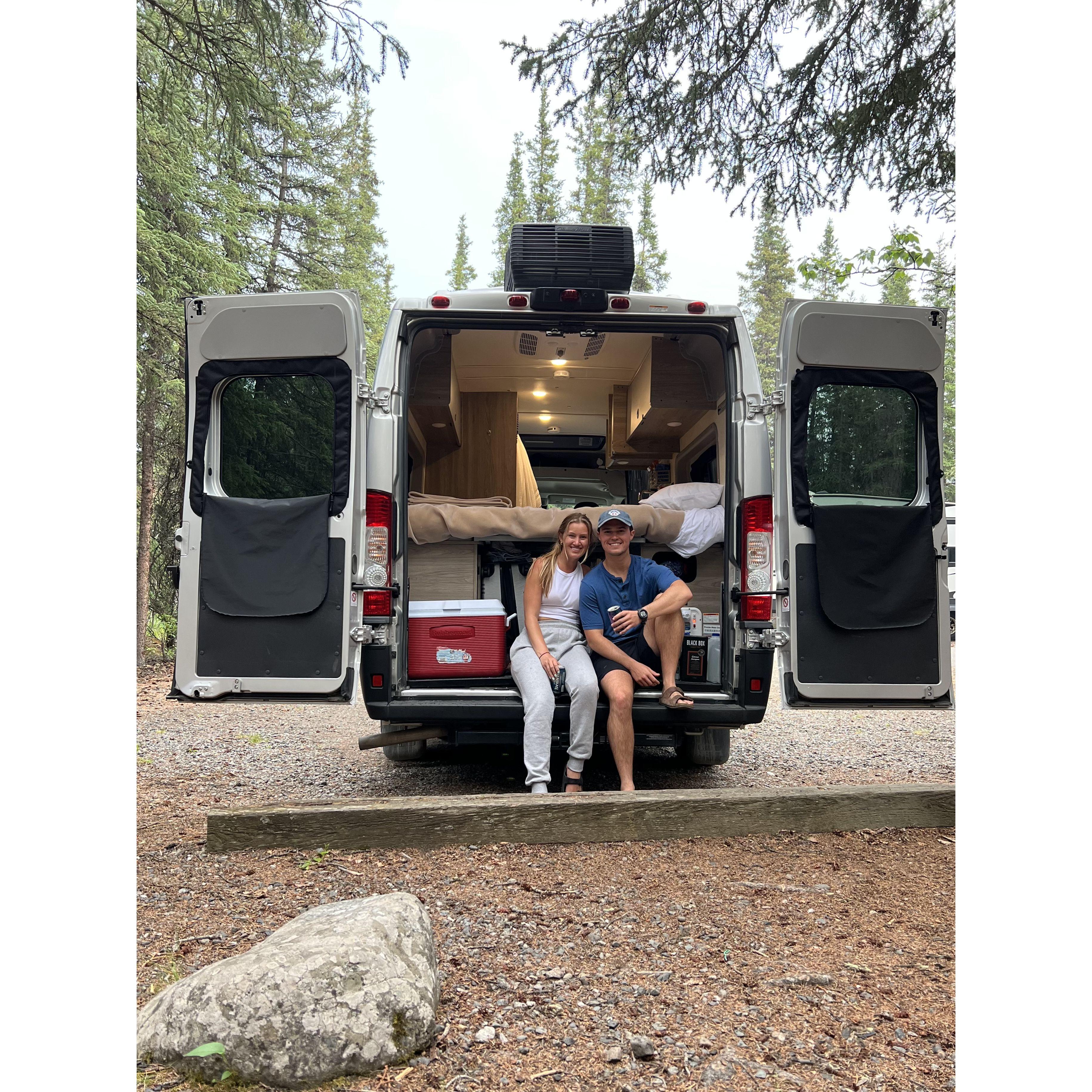 Road tripped through Alaska together in July 2022