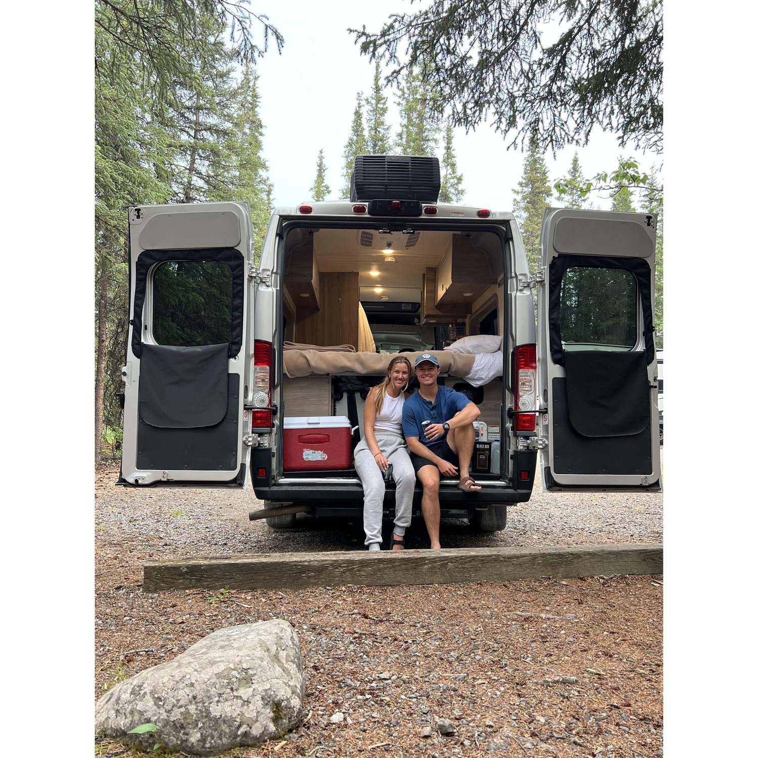 Road tripped through Alaska together in July 2022