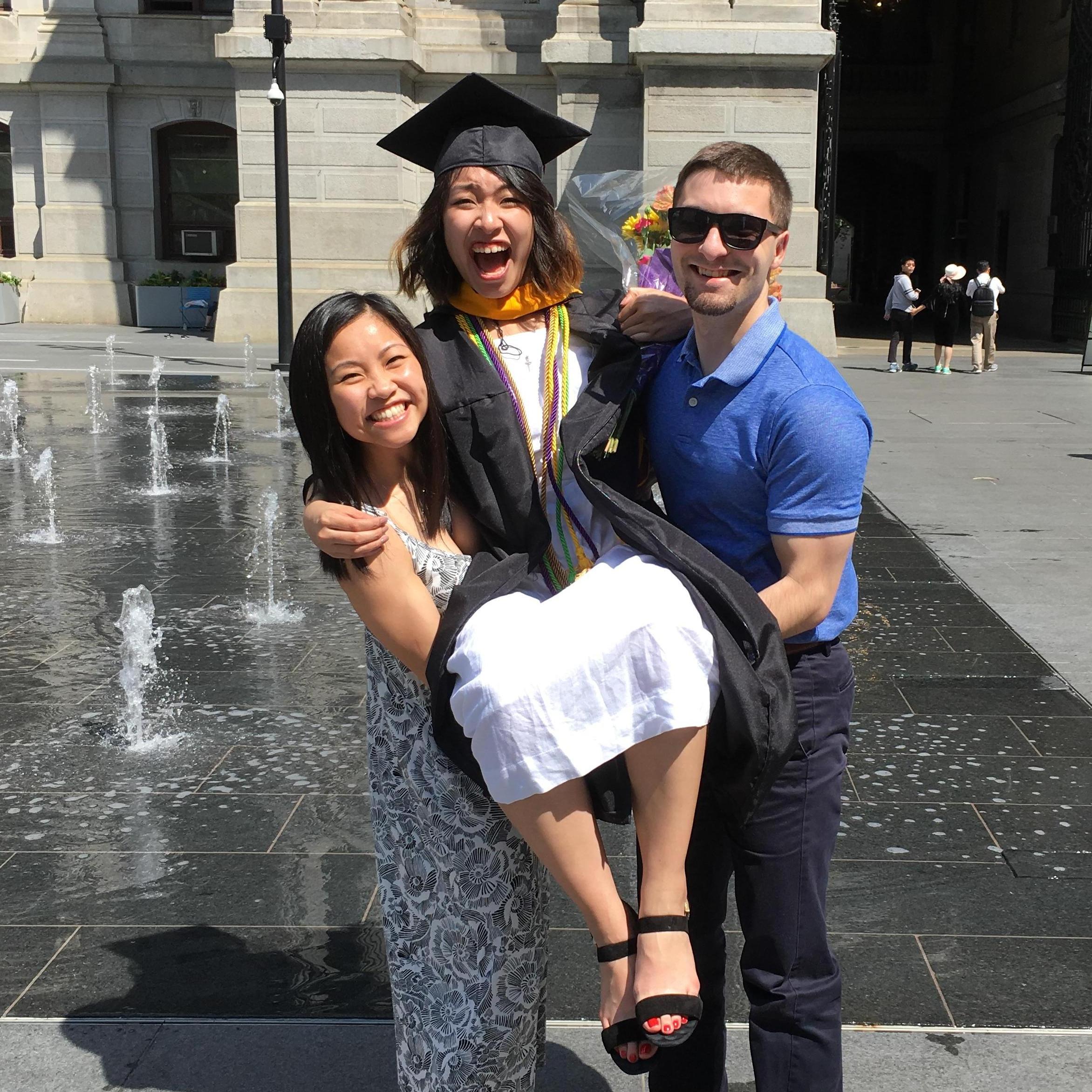 Sammi's college graduation May 2018