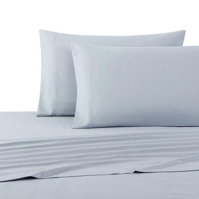 UGG® Cotton Flannel King Sheet Set in Chambray Blue