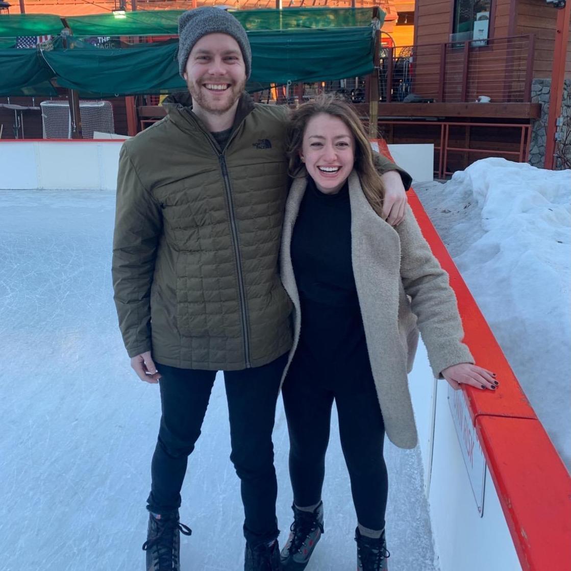 Ski trip in Lake Tahoe. February 2020