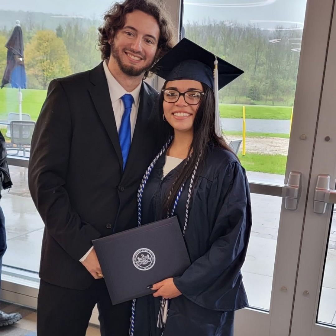 Kayla's college graduation, May 2022