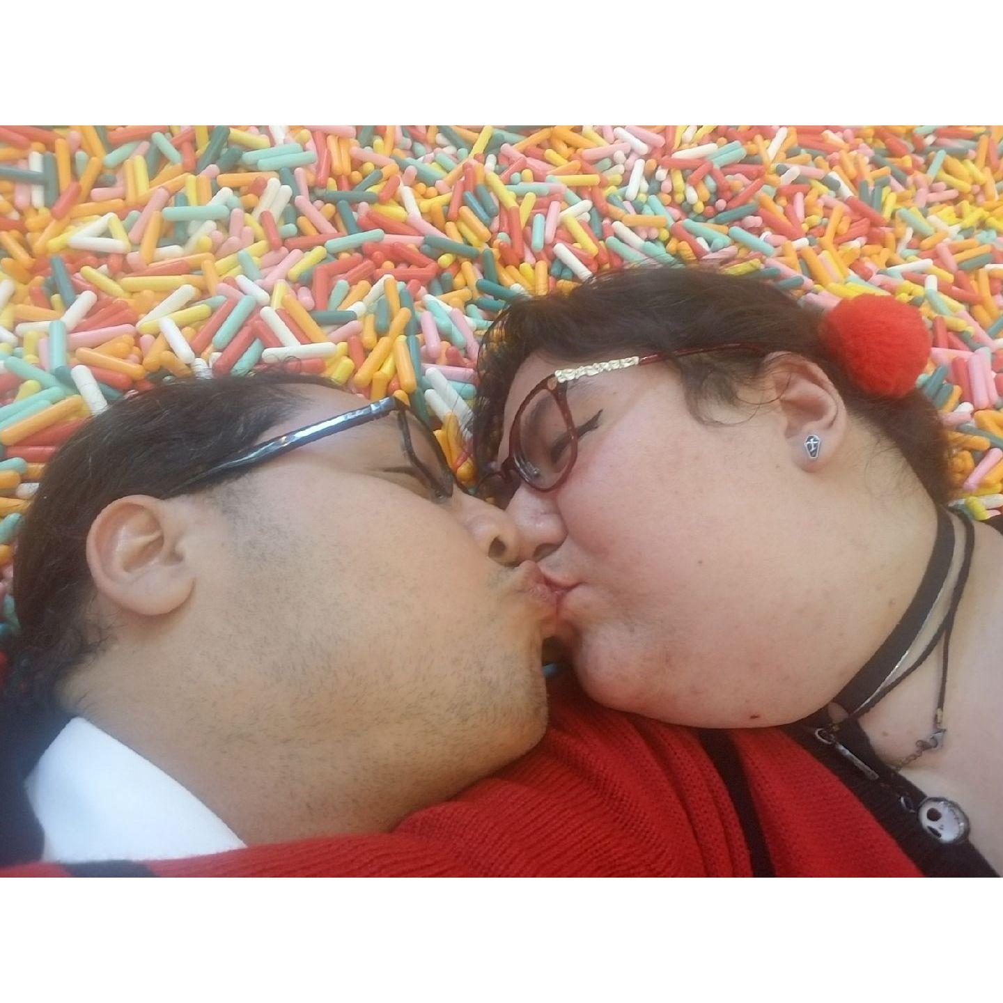 Fun fact: 3 plastic sprinkles made it back with us, despite a thorough check before we left.