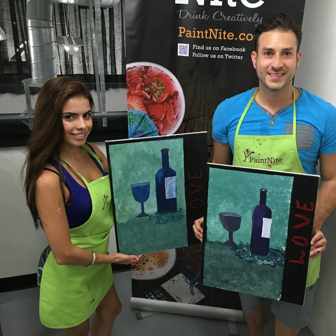 PaintNite date ❤