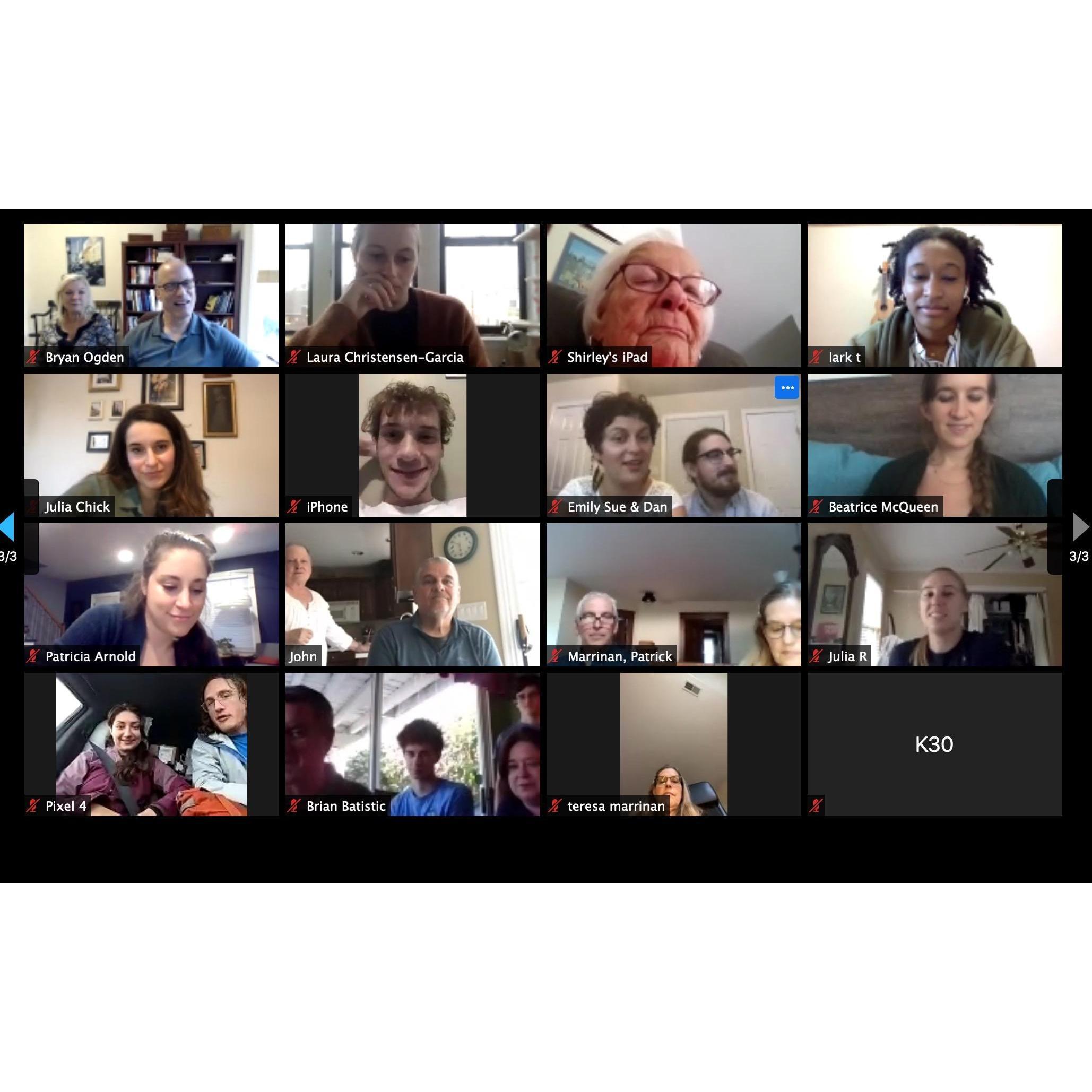 Part 3 - Zoom Engagement party (October 2020)